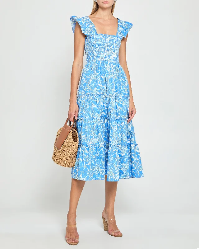 Midi dresses with tassel accents for a bohemian and free - spirited style Calypso Maxi Dress Midi dresses with tassel accents for a bohemian and free - spirited style Calypso Maxi Dress