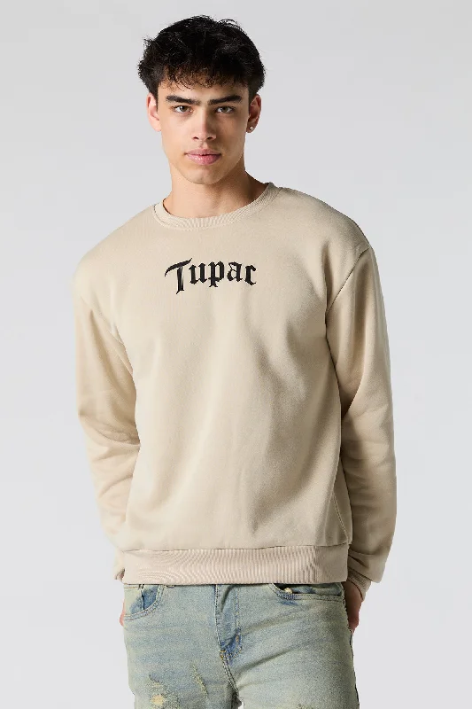 Tupac Graphic Fleece Sweatshirt