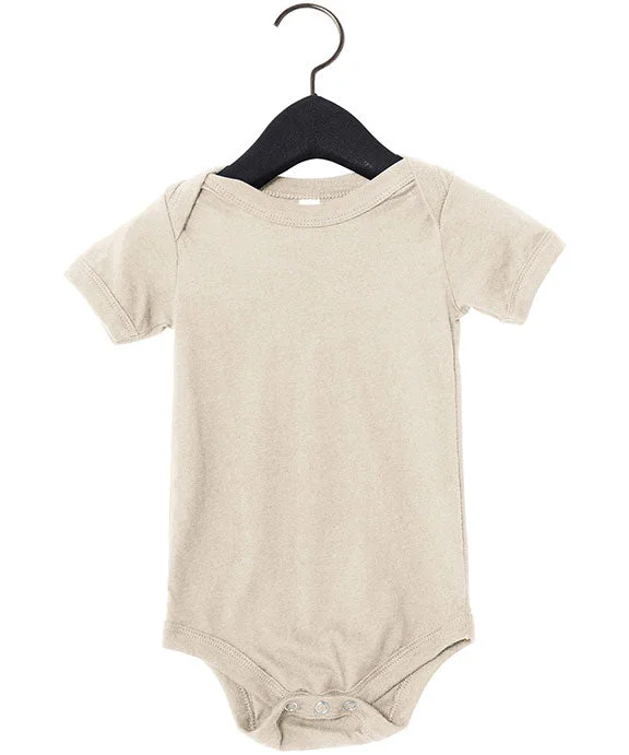 100B - Bella + Canvas Infant Jersey Short-Sleeve One-Piece | Heather Dust