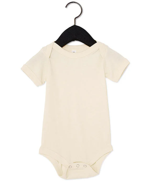 100B - Bella + Canvas Infant Jersey Short-Sleeve One-Piece | Natural