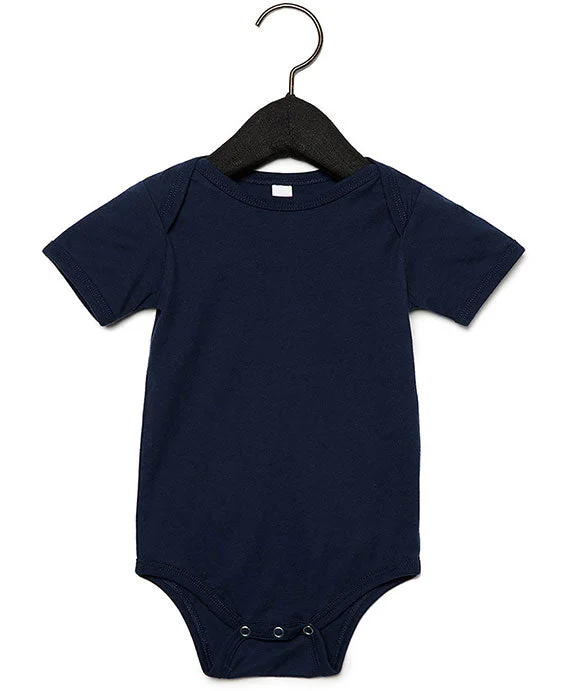 100B - Bella + Canvas Infant Jersey Short-Sleeve One-Piece | Navy