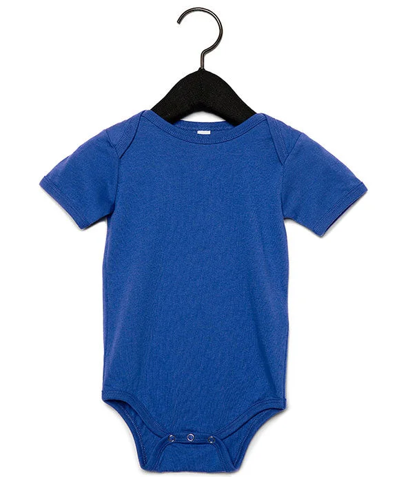 100B - Bella + Canvas Infant Jersey Short-Sleeve One-Piece | True Royal