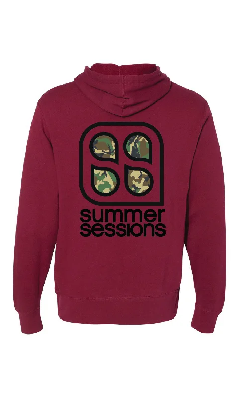 Classic Logo Camo Hoodie Current
