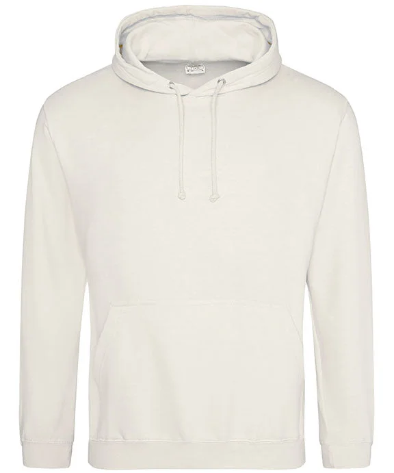 JHA001 - Just Hoods By AWDis Mens Midweight College Hooded Sweatshirt | Vanilla Milkshake JHA001 - Just Hoods By AWDis Mens Midweight College Hooded Sweatshirt | Vanilla Milkshake