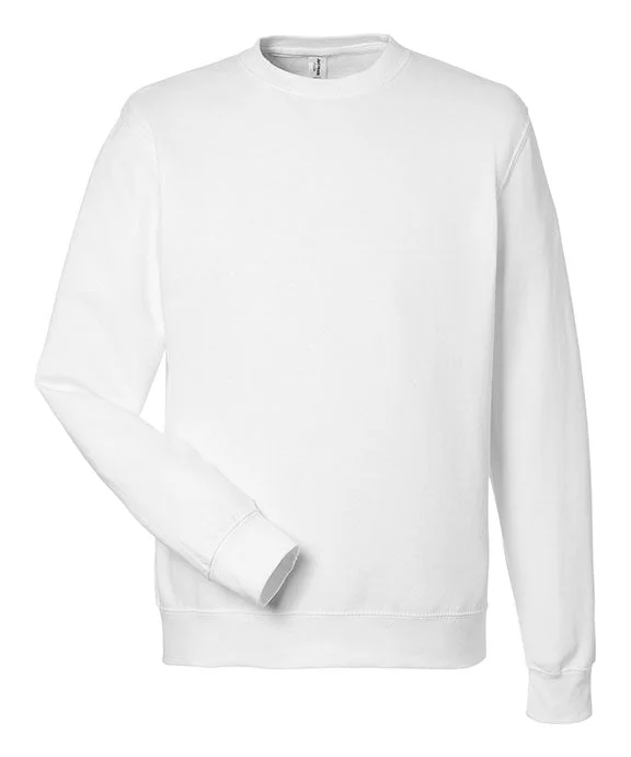 JHA030 - Just Hoods By AWDis Adult Midweight College Crewneck Sweatshirt | Arctic White JHA030 - Just Hoods By AWDis Adult Midweight College Crewneck Sweatshirt | Arctic White