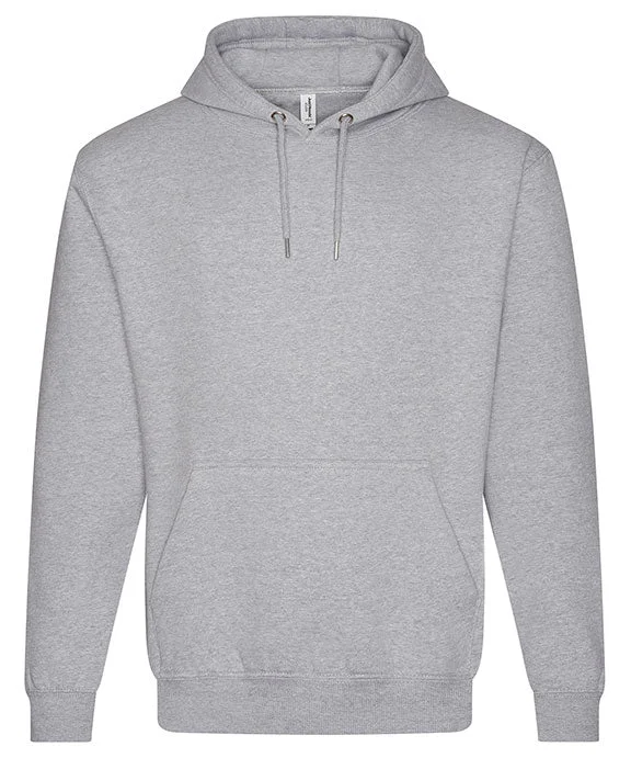 JHA101 - Just Hoods By AWDis Unisex Urban Heavyweight Hooded Sweatshirt | Heather Grey JHA101 - Just Hoods By AWDis Unisex Urban Heavyweight Hooded Sweatshirt | Heather Grey