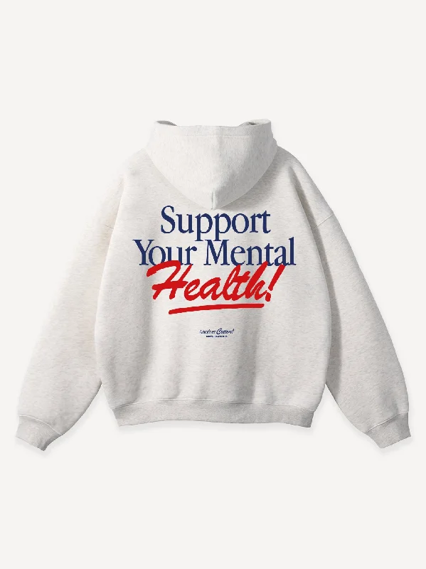 Support Your Mental Health Oversized Hoodie