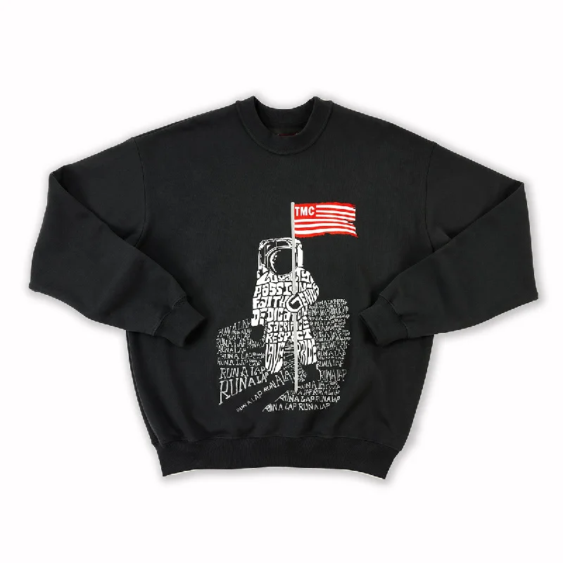 TMC Moon Man Crewneck - Black