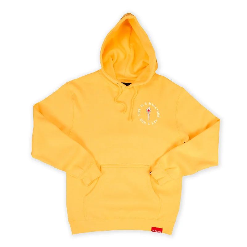 Victory Torch Hoodie - Peach