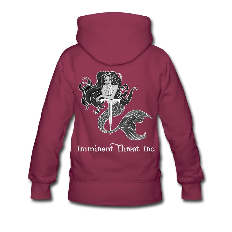 Women’s B&W Mermaid Premium Hoodie