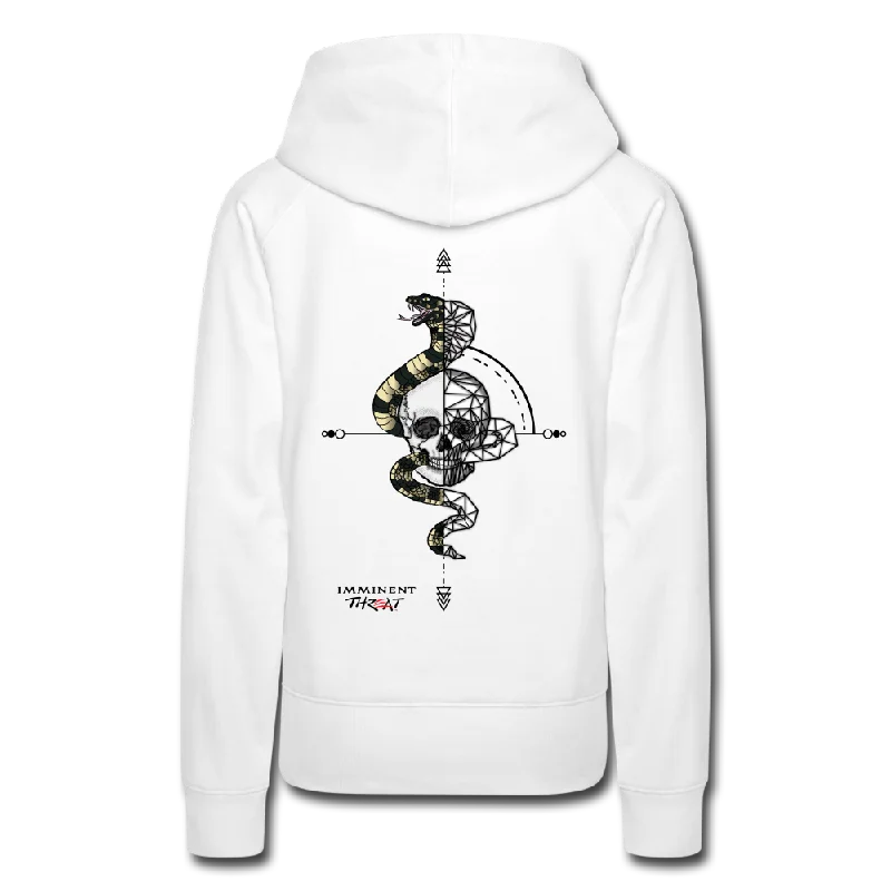 Women’s Geo Snake & Skull Premium Hoodie