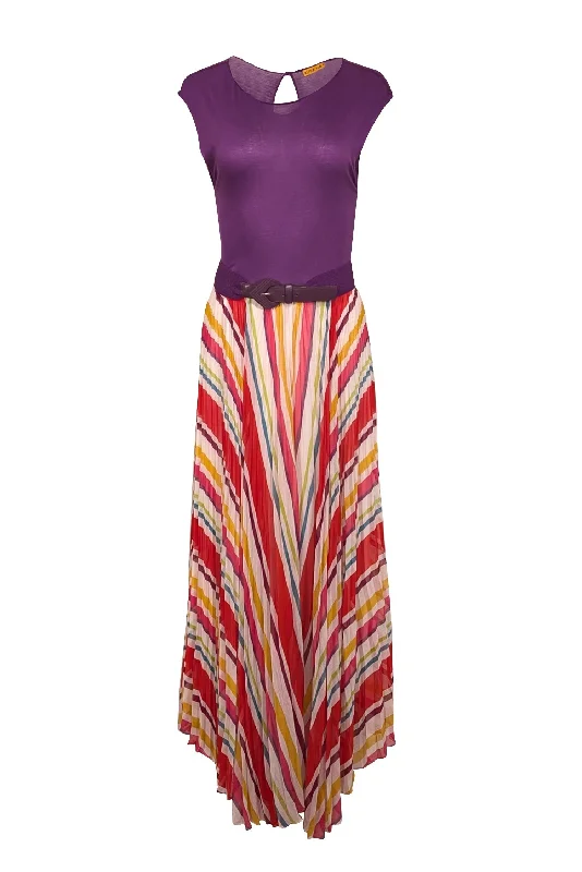 Pleated Women Dress with a Timeless and Elegant Texture Pleated Women Dress with a Timeless and Elegant Texture Alice & Olivia - Purple & Multicolor Striped Sleeveless w/ Purple Belt Maxi Dress Sz M Pleated Women Dress with a Timeless and Elegant Texture Pleated Women Dress with a Timeless and Elegant Texture Alice & Olivia - Purple & Multicolor Striped Sleeveless w/ Purple Belt Maxi Dress Sz M