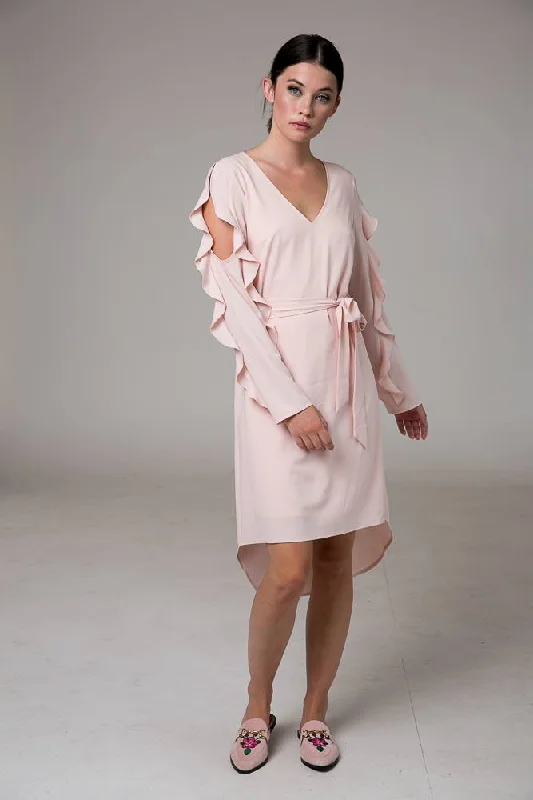 Long - Sleeve Women Dress in Velvet for a Luxurious Winter Look Long - Sleeve Women Dress in Velvet for a Luxurious Winter Look AMAYA - Hidden secrets ruffle sleeve dress! 8 Long - Sleeve Women Dress in Velvet for a Luxurious Winter Look Long - Sleeve Women Dress in Velvet for a Luxurious Winter Look AMAYA - Hidden secrets ruffle sleeve dress! 8