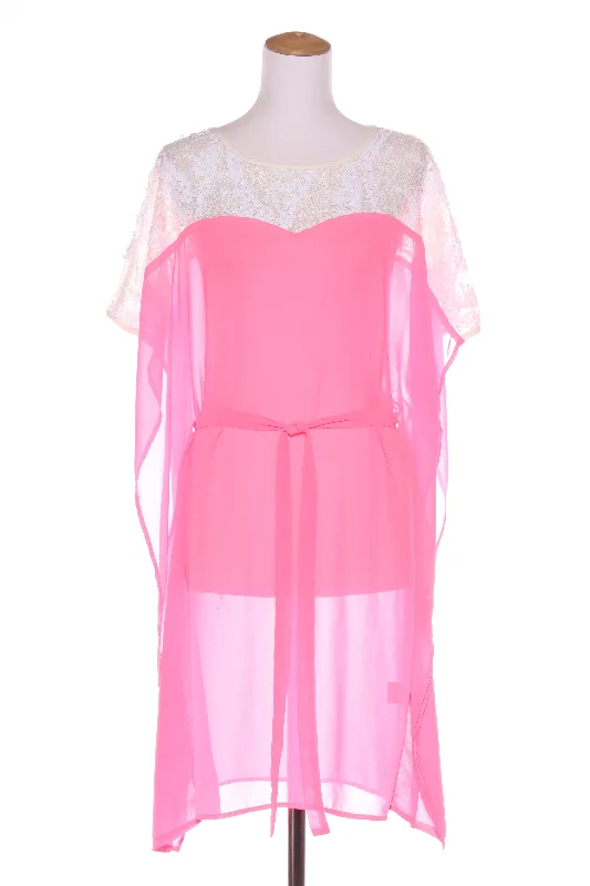 Empire Waist Women Dress to Accentuate the Bust and Conceal the Waist Empire Waist Women Dress to Accentuate the Bust and Conceal the Waist AUGUSTINE - Sequin + lace detail neon pink dress! 8-10 Empire Waist Women Dress to Accentuate the Bust and Conceal the Waist Empire Waist Women Dress to Accentuate the Bust and Conceal the Waist AUGUSTINE - Sequin + lace detail neon pink dress! 8-10