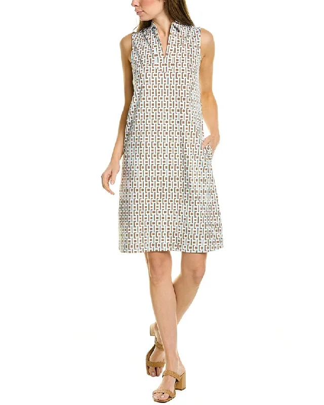 Plus Size Women Dress with a Flattering A - Line Cut for Comfort and Style Plus Size Women Dress with a Flattering A - Line Cut for Comfort and Style J.McLaughlin Joanna Catalina Cloth Shift Dress