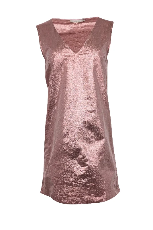 Shift Women Dress with a Simple and Classic Design for Everyday Wear Shift Women Dress with a Simple and Classic Design for Everyday Wear L'autre Chose - Salmon Pink Metallic Sleeveless Dress Sz 8 Shift Women Dress with a Simple and Classic Design for Everyday Wear Shift Women Dress with a Simple and Classic Design for Everyday Wear L'autre Chose - Salmon Pink Metallic Sleeveless Dress Sz 8