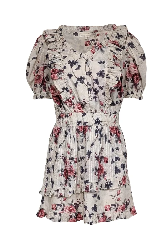 Maxi Women Dress with Floral Print for a Bohemian Vibe Maxi Women Dress with Floral Print for a Bohemian Vibe LoveShackFancy - Oat Beige w/ Purple & Pink Floral Print Plisse Dress Sz M Maxi Women Dress with Floral Print for a Bohemian Vibe Maxi Women Dress with Floral Print for a Bohemian Vibe LoveShackFancy - Oat Beige w/ Purple & Pink Floral Print Plisse Dress Sz M