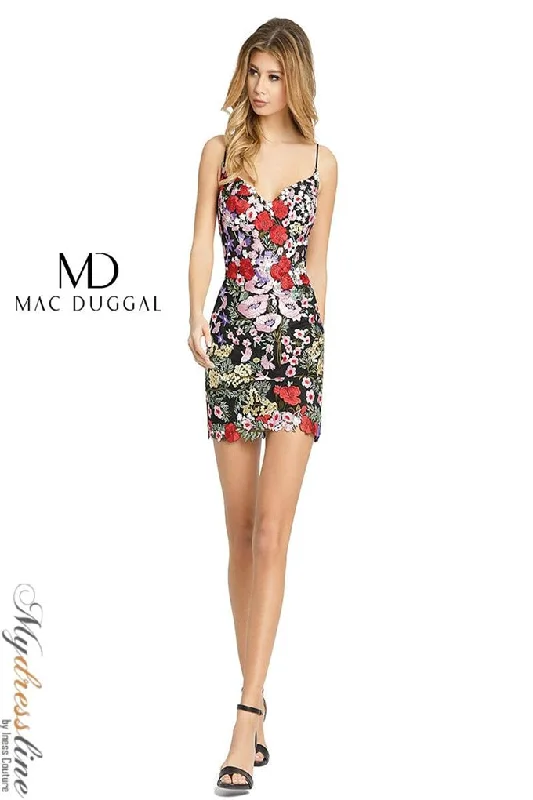 Mermaid - Style Women Dress with a Fitted Silhouette for Special Occasions Mermaid - Style Women Dress with a Fitted Silhouette for Special Occasions Mac Duggal 67459