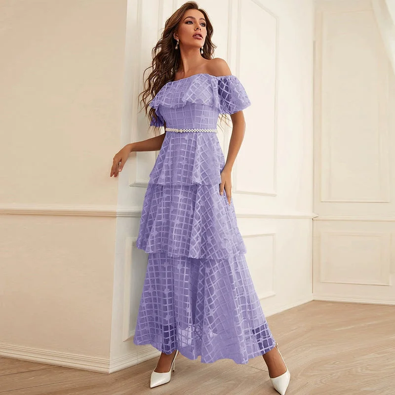 Empire Waist Women Dress to Accentuate the Bust and Conceal the Waist Empire Waist Women Dress to Accentuate the Bust and Conceal the Waist NiDELL ZG-21832 Cross-Border E-Commerce . Amazon Hot Long Dress High Waist off-Neck Slim Dress Empire Waist Women Dress to Accentuate the Bust and Conceal the Waist Empire Waist Women Dress to Accentuate the Bust and Conceal the Waist NiDELL ZG-21832 Cross-Border E-Commerce . Amazon Hot Long Dress High Waist off-Neck Slim Dress