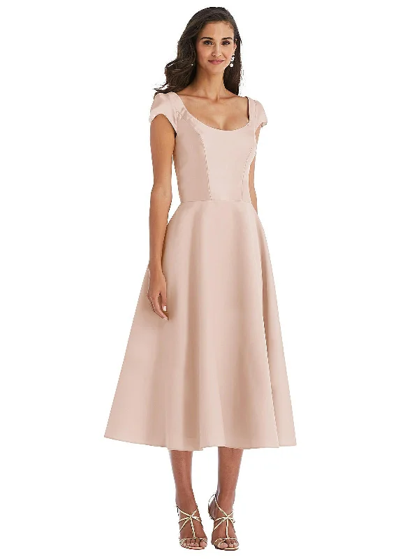 Ruffled Women Dress with Multiple Layers for a Playful and Girly Style Ruffled Women Dress with Multiple Layers for a Playful and Girly Style Puff Cap Sleeve Full Skirt Satin Midi Dress Ruffled Women Dress with Multiple Layers for a Playful and Girly Style Ruffled Women Dress with Multiple Layers for a Playful and Girly Style Puff Cap Sleeve Full Skirt Satin Midi Dress
