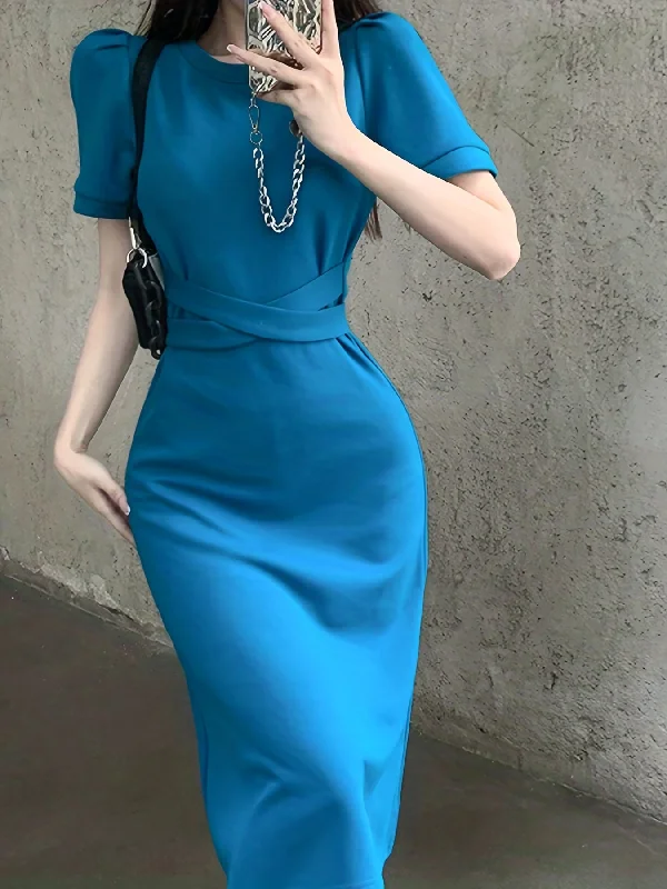Lace - Embellished Women Dress for an Elegant and Sophisticated Appearance Lace - Embellished Women Dress for an Elegant and Sophisticated Appearance Sixsr Simple Tie Back Dress, Casual Crew Neck Short Sleeve Dress, Women's Clothing Lace - Embellished Women Dress for an Elegant and Sophisticated Appearance Lace - Embellished Women Dress for an Elegant and Sophisticated Appearance Sixsr Simple Tie Back Dress, Casual Crew Neck Short Sleeve Dress, Women's Clothing