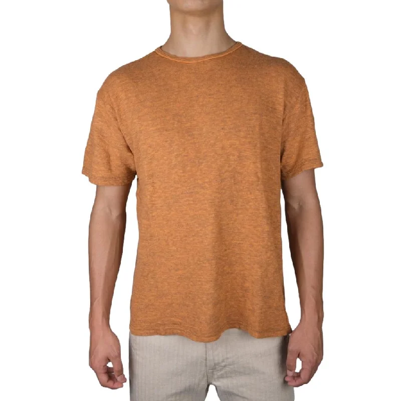 Loop & Weft Super Slub Crewneck Tee (Orange)