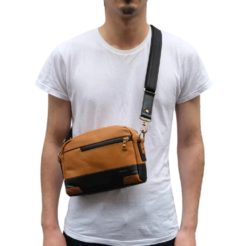 Master-piece "Gloss" Shoulder Bag (Camel)