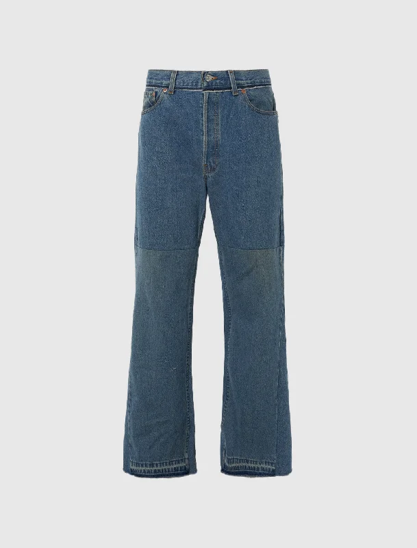WIDE FLARE JEANS