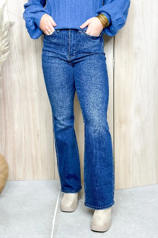 Women's pants for snowboarding Button - fly women jeans with a traditional touch Dark Tummy Control Bootcut Bottoms Women's pants for snowboarding Button - fly women jeans with a traditional touch Dark Tummy Control Bootcut Bottoms