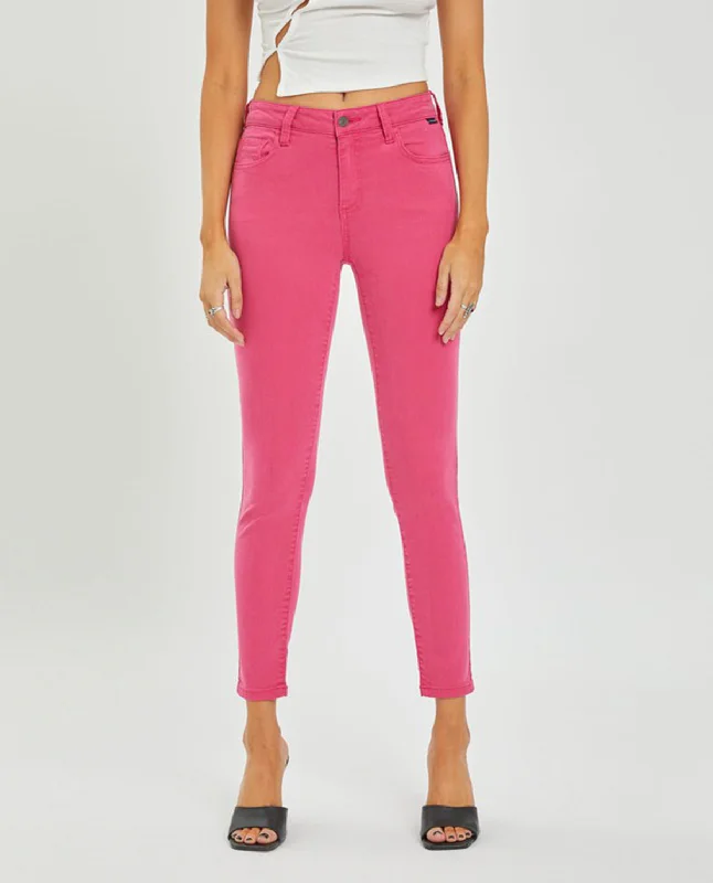 Women's discounted work pants Cargo women jeans with multiple pockets for added functionality Cello Mid Rise Crop Skinny Jeans Women's discounted work pants Cargo women jeans with multiple pockets for added functionality Cello Mid Rise Crop Skinny Jeans