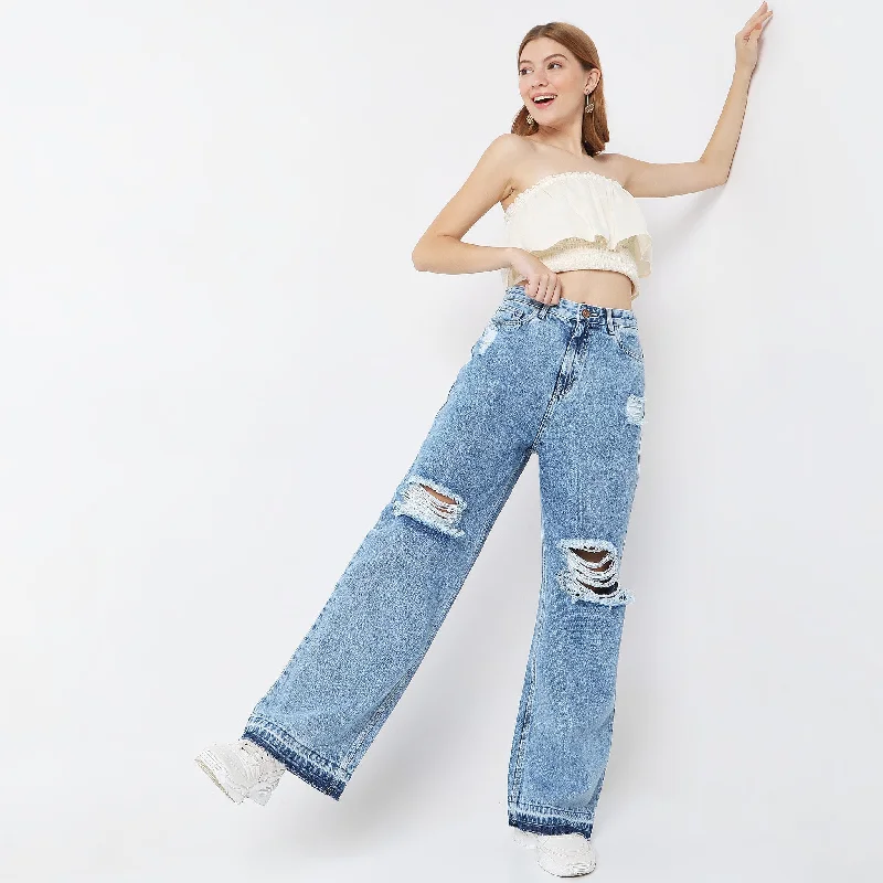Women's senior - friendly lounge pants Embroidered women jeans with intricate patterns Flare Fit Jeans Women's senior - friendly lounge pants Embroidered women jeans with intricate patterns Flare Fit Jeans