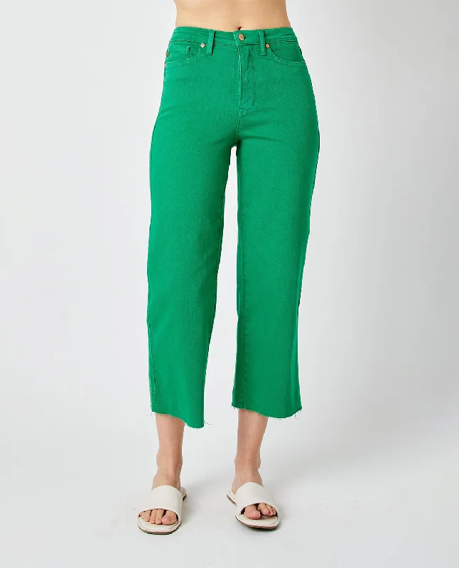 Women's pants with mesh panels Jeggings women jeans combining the comfort of leggings and style of jeans Judy Blue High Waist Garment Dyed Tummy Control Crop Wide Jeans Women's pants with mesh panels Jeggings women jeans combining the comfort of leggings and style of jeans Judy Blue High Waist Garment Dyed Tummy Control Crop Wide Jeans