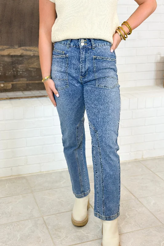 Women's spandex stretch pants Cargo women jeans with multiple pockets for added functionality Denim Pocket Detail Skinny Jeans Women's spandex stretch pants Cargo women jeans with multiple pockets for added functionality Denim Pocket Detail Skinny Jeans