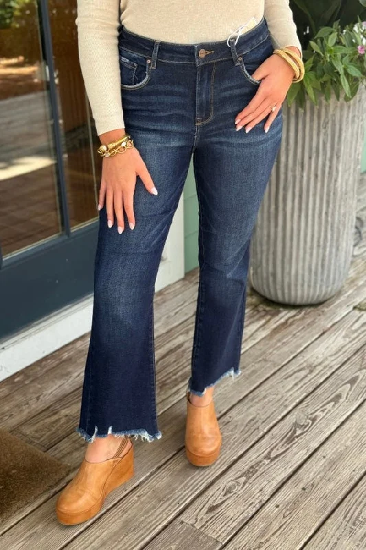Women's discounted work pants Cargo women jeans with multiple pockets for added functionality Dark Mid-Rise Crop Straight Slim Jeans Women's discounted work pants Cargo women jeans with multiple pockets for added functionality Dark Mid-Rise Crop Straight Slim Jeans