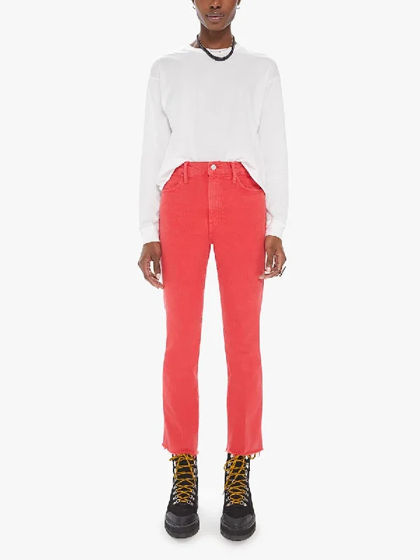 Women's long - length casual pants Straight - leg women jeans with a classic and timeless appeal The Hustler Ankle Fray Women's long - length casual pants Straight - leg women jeans with a classic and timeless appeal The Hustler Ankle Fray