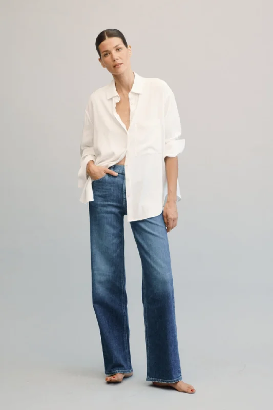 Women's budget - friendly denim pants Button - fly women jeans with a traditional touch The Secret Sauce Women's budget - friendly denim pants Button - fly women jeans with a traditional touch The Secret Sauce