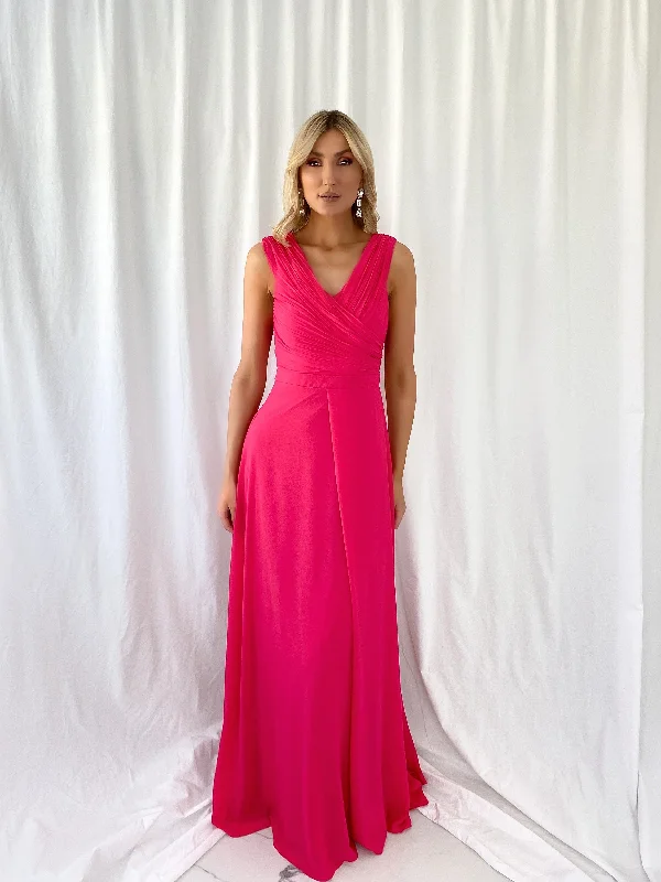 Opale Maxi Dress - Fuchsia