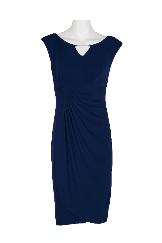 Connected Apparel Short Fitted Cocktail Dress