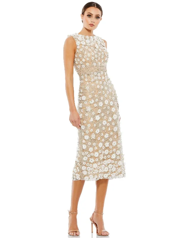 Mac Duggal 67853 Sleeveless Floral Formal Dress