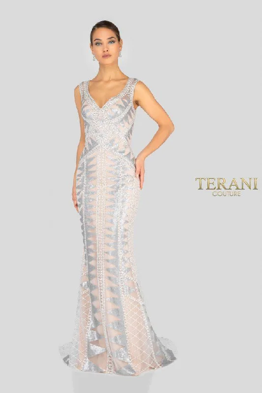 Terani Couture 1913E9226 Long Formal Prom Dress