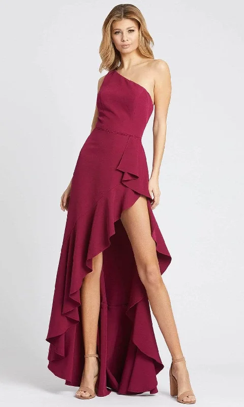 Ieena Duggal - 49089 Flowy Slit Dress