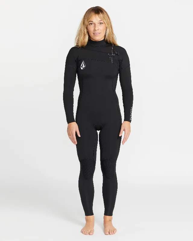 Plus Size Women's Animal Print One - Pieces in Leopard for a Bold and Trendy Statement Womens Modulator 3/2mm Long Sleeve Chest Zip Fullsuit - Black Plus Size Women's Animal Print One - Pieces in Leopard for a Bold and Trendy Statement Womens Modulator 3/2mm Long Sleeve Chest Zip Fullsuit - Black