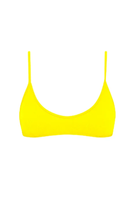 SUNSHINE YELLOW RIBBED