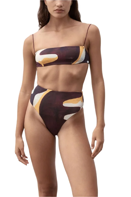 Sports bikini for high - intensity water activities like surfing 90'S High Waist Bottom | Joan Sports bikini for high - intensity water activities like surfing 90'S High Waist Bottom | Joan