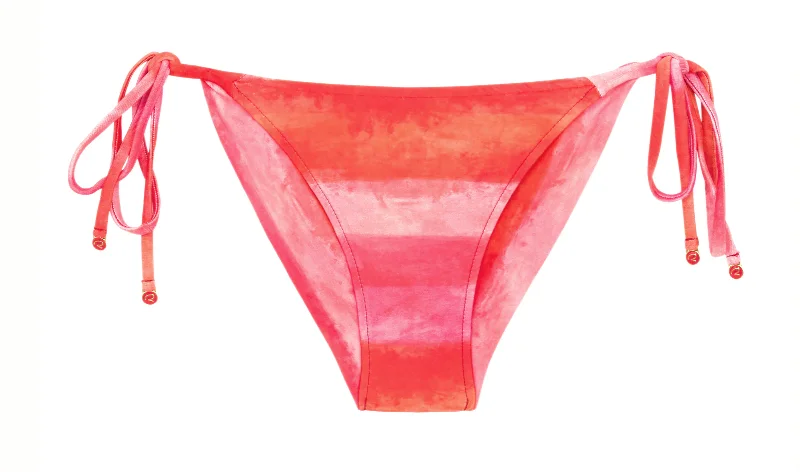 High - waisted bikini for a retro and tummy - flattering look B125 - Cheeky-Tie Bottoms High - waisted bikini for a retro and tummy - flattering look B125 - Cheeky-Tie Bottoms