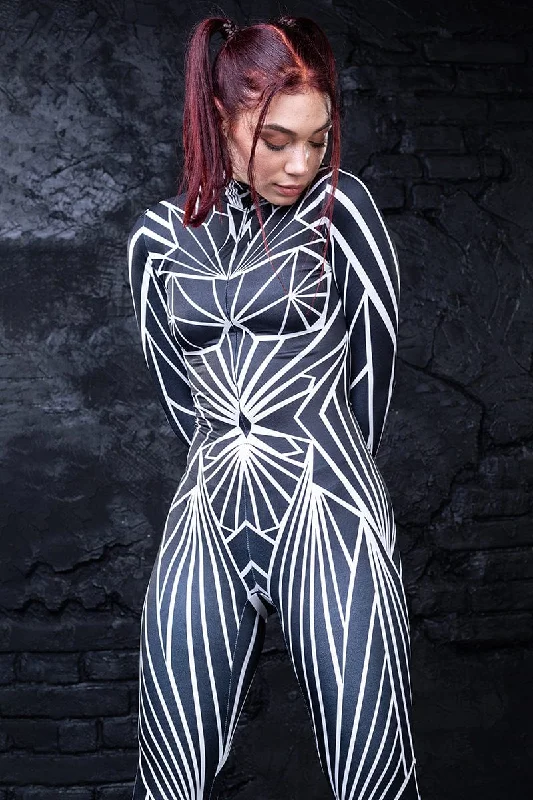 Convertible Straps Bodysuits for Multiple Styling Options Black Mirror Costume