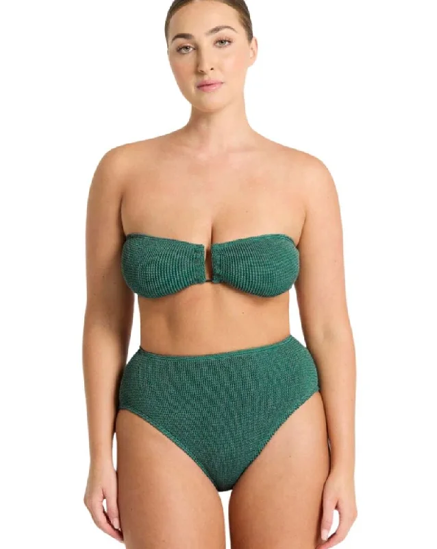 Bottle Green Lurex