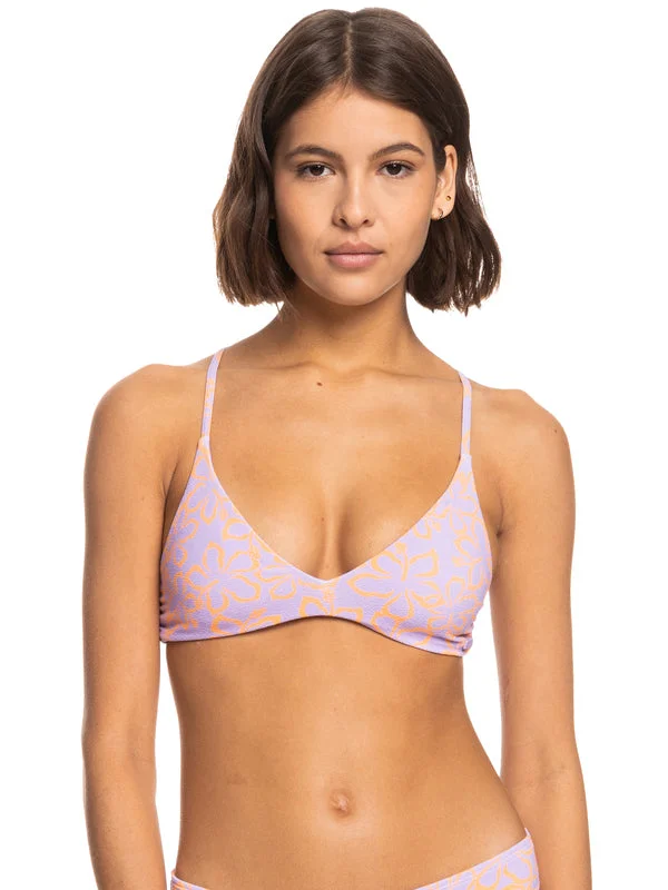 High - waisted women swimwear for a retro and flattering look Roxy Hawaiian Heat Triangle Bikini Top High - waisted women swimwear for a retro and flattering look Roxy Hawaiian Heat Triangle Bikini Top