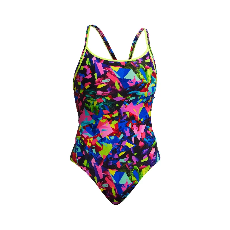 Push - up women swimwear to enhance the bust for a more confident beach look Destroyer | Ladies Diamond Back One Piece Push - up women swimwear to enhance the bust for a more confident beach look Destroyer | Ladies Diamond Back One Piece
