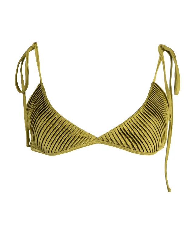 Women's Halter Neck Swim Tops with Tie - Back in Neon Colors for a Bold Summer Vibe Estella Swim Top Women's Halter Neck Swim Tops with Tie - Back in Neon Colors for a Bold Summer Vibe Estella Swim Top